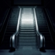 escalator leading to change